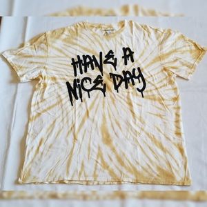 NWOT- Men's Chemistry Tie Dye Graphic Short Sleeve T-shirt Size 2XL